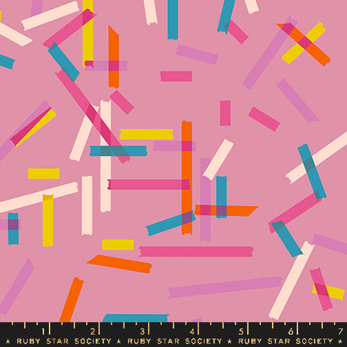 Salutations Washi Tape in Plum RS1090 13 - Ruby Star Society Sold by the Half Yard